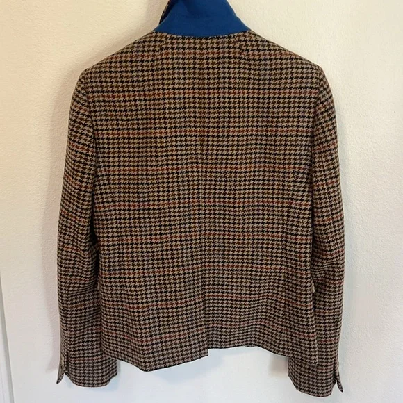 J. Crew Brown Houndstooth Blazer - Picture 5 of 8